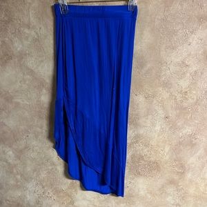 Blue Midi skirt